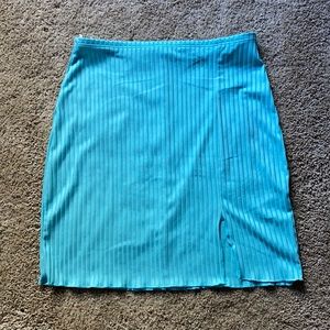 Light blue skirt